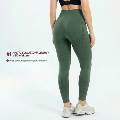 Modelující 3D legíny – Push-Up & Anticellulitní